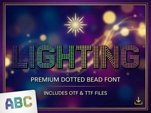 Lighting Font Design Trends 2024