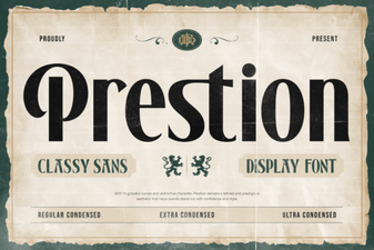 Prestion Font Design Trends and Creative Uses
