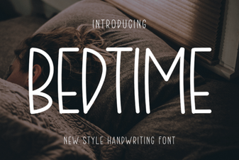 Bedtime Font Design Trends 2024