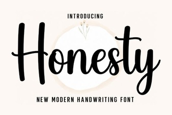 Honesty Font Design Trends and Creative Uses