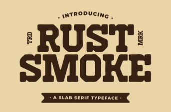 Rust Smoke Font Design Trends and Creative Uses